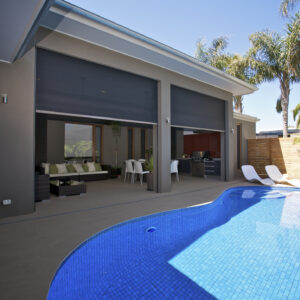 Premium outdoor blinds crafted for harsh Australian weather conditions